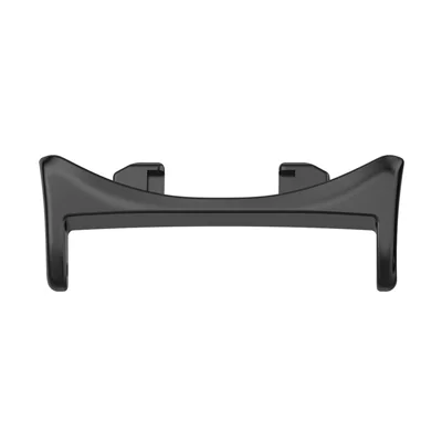 1 Pair for Honor Watch Fit Elegant Edition / Vitality Edition Watchband Connector Replacement Strap 20mm Metal Adapters - Black
