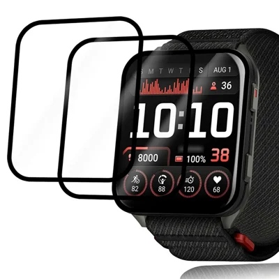 2Pcs For Garmin Venu X1 Watch Film Anti-Scratch PET 3D Smartwatch Screen Protector