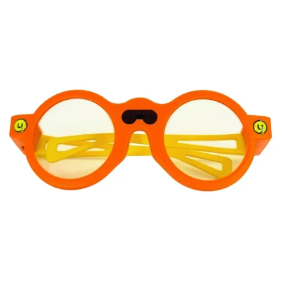 Children's Posture Correcting Smart Glasses Anti Blue Light Myopia Prevention Automatic Lens Dimming for Eye Protection - Orange