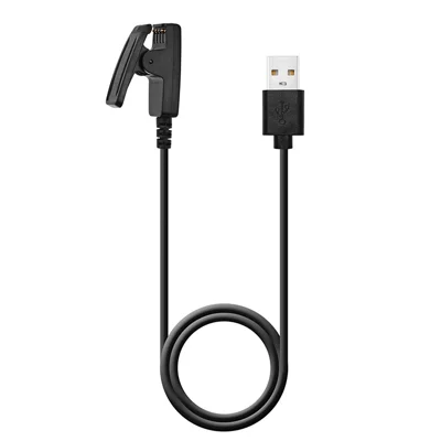 100cm Charging Cable For Garmin Forerunner 735XT / Forerunner 645 / 630 Watch Data Transfer Cord - USB / Black