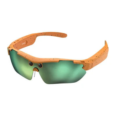 G6 AI Smart Glasses Voice Assistant Real Time Translation Video Recording Bluetooth-compatible Outdoor Eyewear - Orange