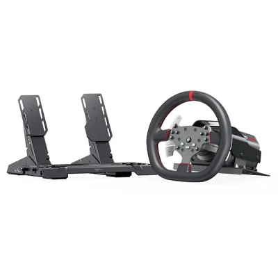 PXN V10 Ultra Racing Hjul Sæt 3,2 Nm Force Feedback Pedaler til PC Xbox PS4 - Sort