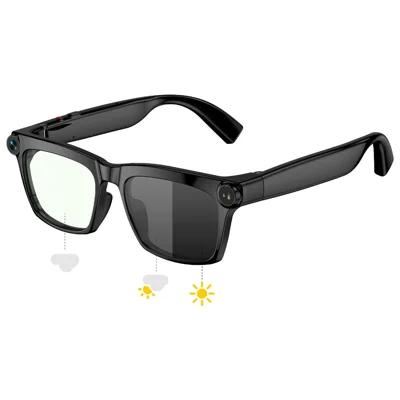 M10A AI Smart Glasses 20MP-camera 139-talige AI-vertaling IPX4 waterbestendig - Fotocroombare lens