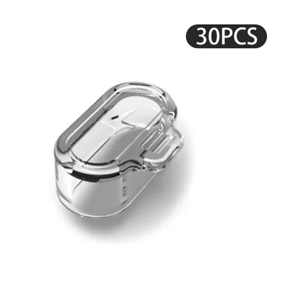 30 قطعة لجهاز Garmin Forerunner 955 / 255 / 255S / Vivosmart 5، سدادات منفذ الشحن الواقية من الغبار، سيليكون شفاف - شفاف