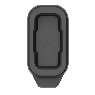 سدادة سيليكون مضادة للغبار لساعة Coros Pace Pro / Pace 2 / Apex 42 مم / Apex 2 / Vertix / Vertix 2 / Huami Amazfit Falcon - أسود