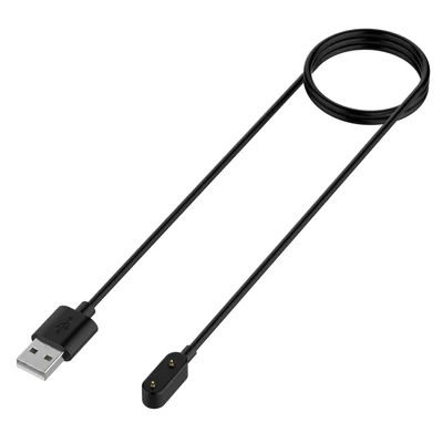 For Keep B5 / Huawei Band 10 / Band 9 / Band 9 NFC 1m Smart Watch Charger USB Charging Cable - Black