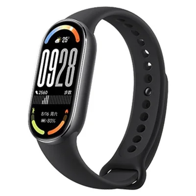 XIAOMI Smart Band 10 1.72 Inch AMOLED Screen Fitness Tracker 5ATM Waterproof Heart Rate Monitor Bracelet (M2457B1) (Chinese Version) - Black