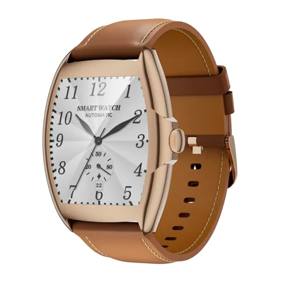 AW73 1.77 Inch Multi-Sport Modes Business Smart Watch Health Monitoring Bluetooth-compatible Calling Wristwatch - Gold