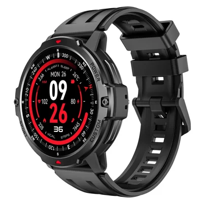 C31 1.46 inch Outdoor Sports Smart Watch Health Monitoring Watch Bluetooth-Compatible Calling - Black