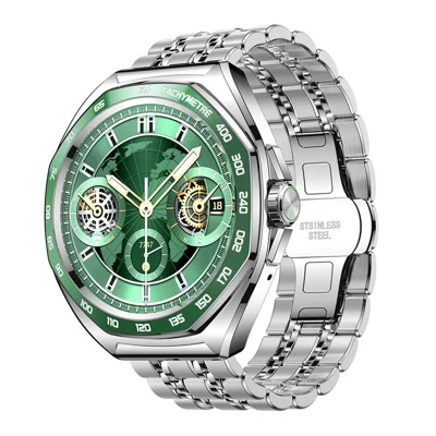 JOYROOM Venture Series JR-FV2 Pro Smart Watch 1.43 AMOLED Bluetooth-compatible Call 450mAh 5ATM Waterproof Watch - Green