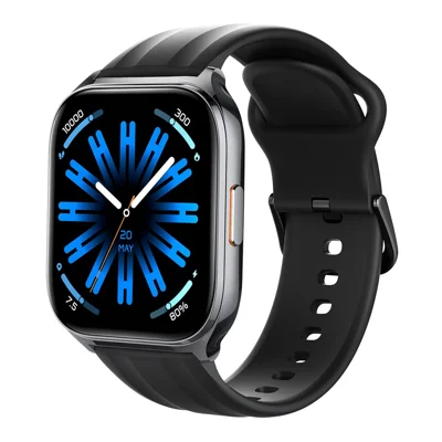 HAYLOU Watch 3 HCS02 Smartur 1,85 tommer AMOLED Bluetooth-kald 400 mAh 150+ sportstilstand Sundhedsmonitor til fitness - Sort