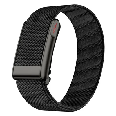 MF91 ECG Smart Armband Fitness Tracker Hartslag Bloedzuurstof Slaapmonitor IP68 Waterdicht Schermloze Gezondheidsband - Zwart