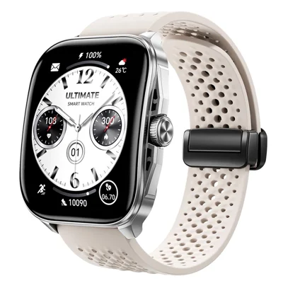 JOYROOM JR-FT6 PRO Relógio Inteligente Ecrã AMOLED 2,06 polegadas Chamadas Bluetooth Compatível Pulseira Desportiva Magnética