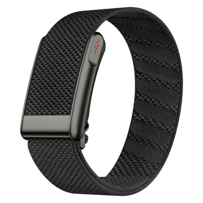 F370 Schermvrije Gezondheids- en Activiteitenband Hartslag SpO2 Slaaptracker Smart Armband - Zwart