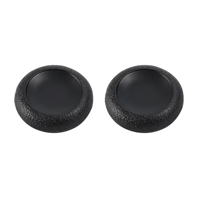 2Pcs Mushroom Shape Thumbstick Caps for Xbox Series X / S TPE Replacement Joystick Covers - Black