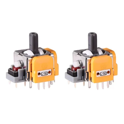 2Pcs 3D Joystick for Sony PlayStation 5 / 4 Magnetic Sensing Hall Effect Replacement Module - For Sony PlayStation 5