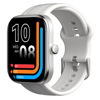 HAYLOU Watch Faro HCS04 2.01 inch Smart Watch Bluetooth-compatible Calling 150+ Sports Modes - Silver