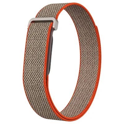 HK13 Smartur 100+ sports tilstande Hjertefrekvens Blodiltning Søvnovervågning Nylonbånd BT5.3 Fitness Tracker til Android iOS - Orange