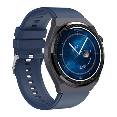 Умные часы T88 с ремешком из ТПУ, 1,39 дюйма, с Bluetooth, синий цвет, водонепроницаемые, с контролем сна и здоровья, спортивный браслет