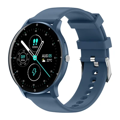 ZL02CPRO 1.28 Pulgadas Monitor de Frecuencia Cardíaca Modo Deportivo Múltiples Reloj Inteligente - Azul