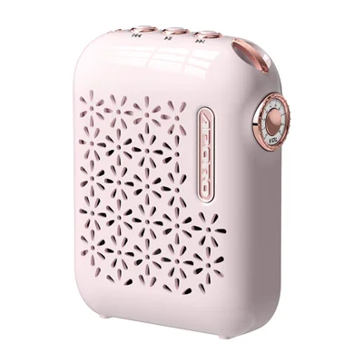 APORO T26 2.4G Wireless Bluetooth-compatible Speaker Portable Mini Sound Amplifier - Pink