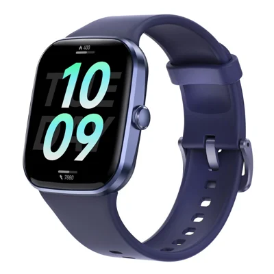 Q32 2.1 Inch Screen Bluetooth-compatible Call Smart Watch with Heart Rate, Blood Pressure, Blood Oxygen Monitoring - Blue