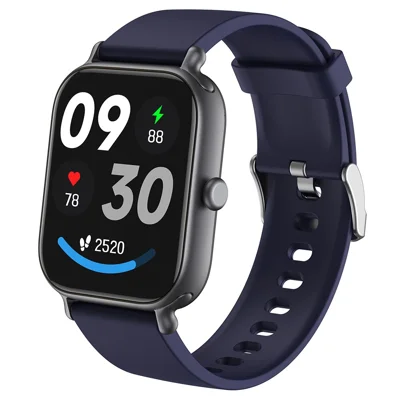 CX3 1.95-inch Bluetooth-compatible Calling Smart Watch Heart Rate Sleep Monitoring Fitness Tracker Smart Bracelet - Blue