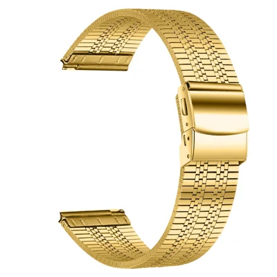 20mm Wrist Band for Garmin Vivomove Style  /  Garminmove Style Stainless Steel Watch Strap - Gold