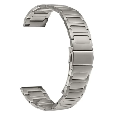 For Honor MagicWatch 2 46mm Watch Band Adjustable Titanium Color Stainless Steel Metal Watch Strap