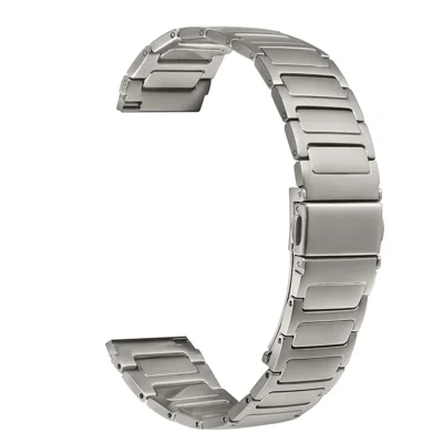 For Garmin Venu 3 Watch Band Adjustable Titanium Color Stainless Steel Metal Watch Strap