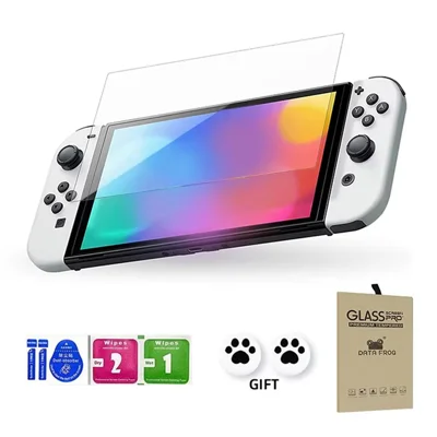 For Nintendo Switch Game Console Screen Protector Anti Scratch 9H Hardness HD Tempered Glass Film