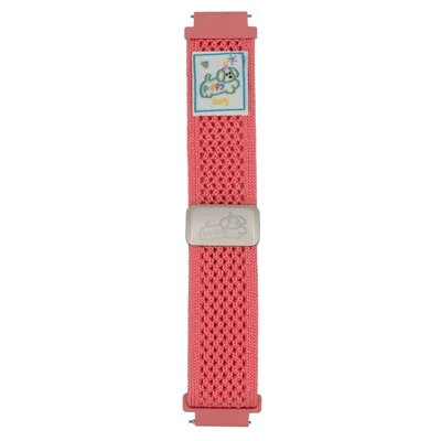For Huawei Watch GT 3 Pro 43mm Watch Band 20mm Dachshund Breathable Nylon Wrist Strap - Pink