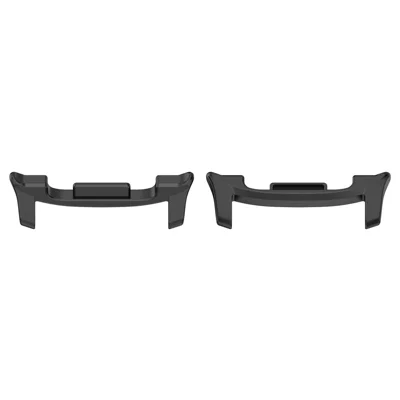 1 Pair For Samsung Galaxy Watch9 40mm / 44mm / Watch8 44mm / 40mm / Watch8 Classic 46mm Watch Band Connector 22mm Replacement Strap Adapters - Black