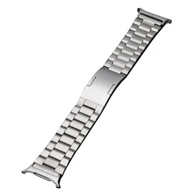 Watch Band for Samsung Galaxy Watch9 40mm / 44mm / Watch8 44mm / 40mm / Watch8 Classic 46mm Titanium Alloy 3-Bead Wrist Strap - Titanium