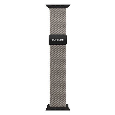 DUX DUCIS Ultra Series Watch Band For Apple Watch Ultra 4 3 2 1 49mm / Series 12 11 10 46mm / 9 8 7 45mm / SE3 SE2 SE 6 5 4 44mm / 3 2 1 42mm Nylon Magnetic Strap - Clay