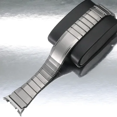 Wrist Band for Samsung Galaxy Watch9 40mm / 44mm / Watch8 44mm  /  40mm  /  Watch8 Classic 46mm Titanium Alloy Detachable Watch Strap - Titanium