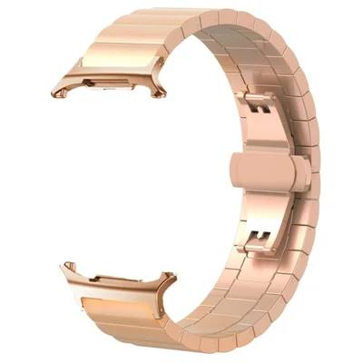 Replacement Strap for Samsung Galaxy Watch Ultra2 47mm / Watch Ultra (2025) 47mm / Watch Ultra 47mm Stainless Steel Watch Band - Rose Gold