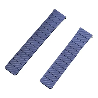 Quick-Release-22mm Carbon Fiber Watch Band for Huawei Watch GT 7 46mm / Watch GT 5 Pro 46mm / GT 5 46mm / GT 4 46mm / GT 3 46mm / GT 2 46mm Magnetic Wrist Strap - Blue