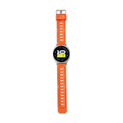 Outdoor Sports Band for Samsung Galaxy Watch8 44mm / 40mm / 8 Classic 46mm TPU Adjustable Wrist Strap - Orange