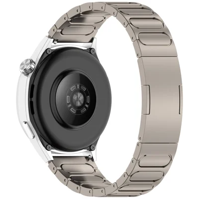 Quick-Release-22m Watch Band For Huawei Watch GT 7 46mm / Watch GT 6 46mm / GT 6 Pro 46mm / GT 5 46mm , I-Type Buckle Titanium Alloy Strap - Titanium