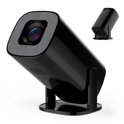 V1 Smart Video Projector Android 14 Automatic Keystone Correction WiFi / Bluetooth-compatible Home Theater, 1+8GB - US Plug