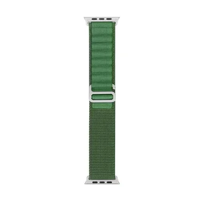 COTECI W95 Watch Strap for Apple Watch Ultra 4 3 2 1 49mm / Series 12 11 10 46mm / 9 8 7 45mm / SE3 SE2 SE 6 5 4 44mm / 3 2 1 42mm Alpine Loop Watchband - Green