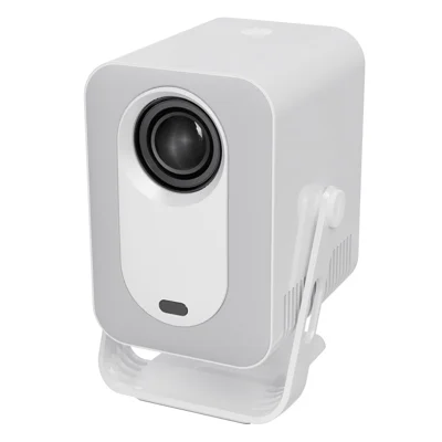 IMC600 Mini Tragbarer Projektor 1+8GB Speicher 720P HD WiFi 6 Android 14 Autofokus Heimkino-Projektor - EU-Stecker