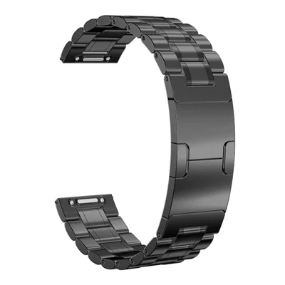 For Samsung Galaxy Watch 46mm Metal Strap Five-Bead Electroplated Stainless Steel Watch Band - Tarnish