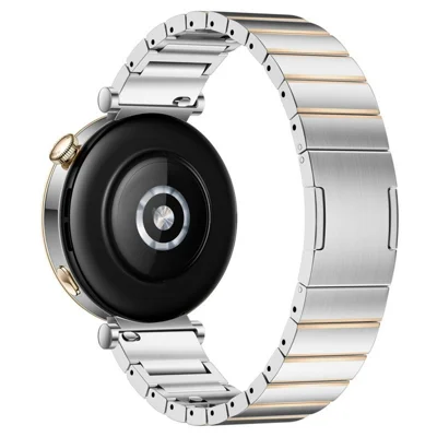 Quick-Release-18mm Strap for Huawei Watch GT 7 41mm / Watch GT 6 41mm / GT 5 41mm / GT 4 41mm / GT 5 Pro 42mm / Xiaomi Watch S4 41mm Stainless Steel Watch Band - Silver / Gold