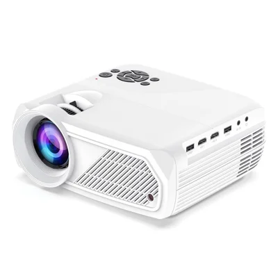 H96 Max PJ-X6 Android 11 Smart Projektor 1080P Native 280 ANSI WiFi 6 Bluetooth-kompatibel 5.4 Heimkino-System – EU-Stecker