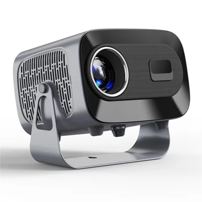 A10 PLUS Bärbar Smartprojektor 720P Native 4K-avkodning Android 11 WiFi 200 ANSI Lumen Hembio - Svart / EU-uttag