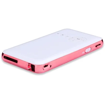 HOTACK D047A Tragbarer kabelloser Mini-Heimkino-Projektor mit Bluetooth- und WLAN-Funktionen, unterstützt 32 GB TF-Karte – EU-Stecker