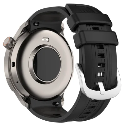 Для сменного ремешка Huami Amazfit Balance (A2286) Watch Band, силиконовый, черного цвета