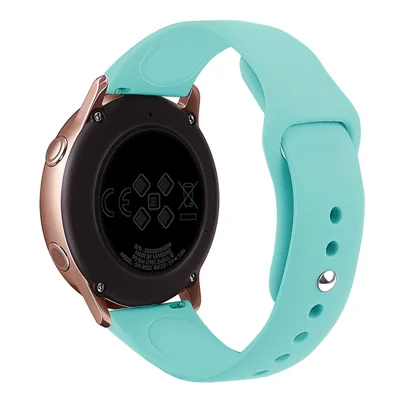 Kalebol KLB-DKGJ-001 Pour Samsung Galaxy Watch3 45 mm / Garmin Venu 3 Watch Strap 22 mm Silicone Band - Lac Vert